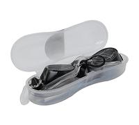 Swimming Goggles with Soft Silicone Gasket, Antifog and, Includes Glasses Case and Earplugs, Comfortable Frame for Various Face Shapes, Skin-Friendly Headband, Adjustable Clip for Wate