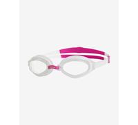 Swimming goggles Zoggs Endura Max white pink with clear lenses