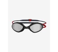 Swimming goggles Zoggs Tiger Titanium grey red with mirrored grey lenses - M