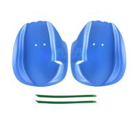 Swimming Hand Paddles Training - 6.3 Inches Swim Paddles | PVC Ergonomic Design - Adjustable Strap Aid For Freestyle Breaststroke Improvement Men Women Kids Pool Workout