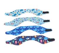 Swimming Headband 4Pcs Waterproof Ear Headbands Unisex Swimming Headbands Kids Adults For Surfing, Diving, Pool, Showering