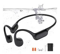 Swimming Headphones,Bone Conduction Headphones Bluetooth 5.4,IPX8 Waterproof,32G Memory Sports Headphones,Underwater Headphones with MP3-Player for Swimming,Open Earphones for Swimming (Black X20)