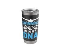 Swimming is in My DNA Stainless Steel Insulated Tumbler
