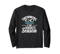 Swimming is My Favorite Season Long Sleeve T-Shirt