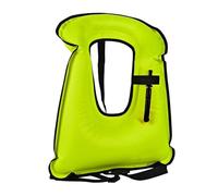 Swimming Jacket with Crotch Strap and Snorkel Swim Vest Inflatable Snorkel Vest for Snorkeling Water Sports