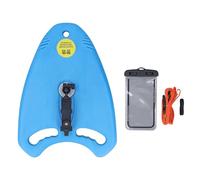 Swimming Kickboard, Foldable EVA Foam Swimming Float Board Universal 1/4 Inch Thread for Panoramic Cameras Action Cameras Pool Follow Selfie Correcting Actions (Blue)