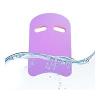 Swimming Kickboard for Kids & Adults - EVA Foam Floating Board with Secure Hand Holes, Best for Swim Practice & Water Workouts (purple-U)