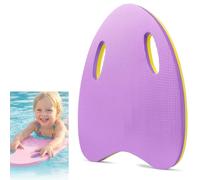 Swimming Kickboard,Swimming Kickboard for Kids & Adults,EVA Foam Swim Training Aid with Secure Hand Holes,Anti-Slip,Buoyant Kick Float for Beginners Swim Kick Board (A-purple)