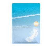 Swimming Menstrual Towels - Private Sticker PU Cotton Waterproof Transparent Patch Skin Friendly Lining | Hygienic Cover 4pcs for Bath, Spa, Sp