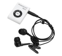 Swimming MP3 Player, 8GB HIFI Lossless Sound Underwater MP3 Player, water proof Music Player with Headphones for Swimming, Running Jogging (White)