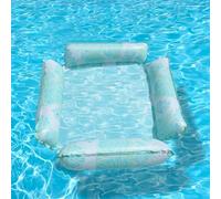 Swimming Noodle Lazy Water Floating Pool Chair, Full Recline Inflatable Pool Lounger, Comfort Ergonomic Float Seat For Summer Pool/Relaxation/Sunbathing(Style 3)
