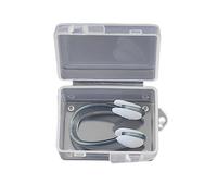 Swimming Nose Clip Non-slip WaterProof with Storage Box Anti-choking Water Silicone Kids Adults Swimming Nose Clip Swim Supply Valentine's Day/Mother's Day/Christmas/Birthday Gifts (Black)