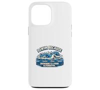 Swimming not Drowning Ironic Hobby Swimmer Case for iPhone 13 Pro Max