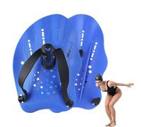 Swimming Paddle - Hand Paddle Set for Swimming Training, Non-Slip Adjustable Straps, Lightweight Construction, Comfortable Fit, Swimming Accessories for Children, Adults, Round Training and Swimming