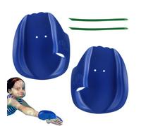 Swimming Paddle - PVC Paddles for | Adjustable Pool Training Accessory for Levels | Hand Fins for Water Strength Training and Fitness