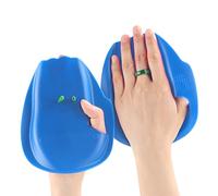 Swimming Paddle - PVC Paddles for | Adjustable Pool Training Accessory for Levels | Hand Fins for Water Strength Training and Fitness