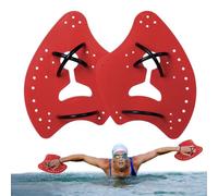 Swimming Paddles - Ergonomic Soft Multi-Hole Grip, Improve Swimming Posture | Training Paddles, Professional Arm Support, Swimming in the Tub, Eser Equipment