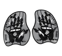 Arena Vortex Evolution Hand Paddles Silver Black - M
