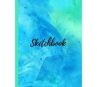 Swimming Pool Abstract Large Sketchbook for Sketching, Drawing, Doodling, Painting For beach and ocean lovers 120 Pages 8.5 x 11 (Beautiful Earth Sketchbooks)