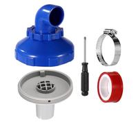 Swimming Pool Accessory 360 Degrees Rotation Jets Nozzle Leakproof Nozzle Pool Inlet Fitting Enhancement Part Flexible Return Fitting Replacement
