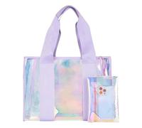 Swimming Pool Bag | Iridescent Rainbow Bag, Large Capacity Travel Shoulder Bag for Stadium Venues for Vacations Working in the Gym, Carrying Capacity, While Fit