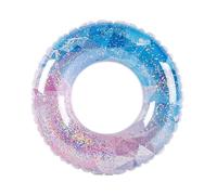 Swimming Pool Buoy | Summer Glitter Gradient Water Toy Leak-Proof | Floating Tube for Swimming Pool | for Lake and Beach Games, Water Party, Festival Gathering, Bachelor Party
