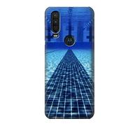Swimming Pool Case Cover For Motorola One Action (Moto P40 Power)