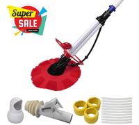 vidaXL Swimming Pool Cleaner Bottom Automatic Cleaning Machine Sweep Vacuum