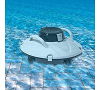 Swimming Pool Cleaner Robot, Cordless Automatic Pool Cleaner, Automatic Vacuum Cleanerfor Above Ground Pool & Inground Swimming Pool, 90 Mins Runtime, for Above Ground Flat Pool up to 550 Sq.Ft