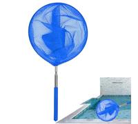 Swimming Pool Cleaning Net, Extendable Pool Skimmer Fishing Mesh Nets, Butterfly Fish Crab Catcher with Telescopic Handle for Garden Pond Hot Tub for Kid, Adults