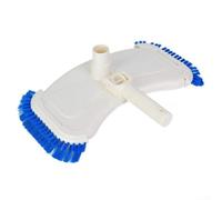 Swimming Pool Cleaning Vacuum Head with Weighted Body and Nylon Bristles on Sides, Compatible with Standard Pole and 0 5 Inch Hoses