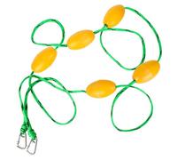 Swimming Pool Divider, Floating Rope | Pool Rope with Floats - Stainless Steel Clips 16.4 Feet Strong Replacement Part Supply Braid Tubes for Waterways and Beaches