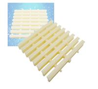 Swimming Pool Drain Cover, 3 Hole Plastic Floor Drain Grate, Shower Grille for Bathroom, Patio, Deck - Heavy-Duty and Durable Drainage Solution