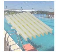 Swimming Pool Drain Cover, 3-Hole Shower Strainer Grate, Outlet Grating for Above Ground Pools & Balconies, Durable Drainage Solution (15x100CM, 10pcs)