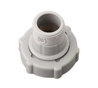 Swimming Pool Drain Fitting Connector for P6 Series Above Ground Pools, ID 1.5" OD 1.0" for 3/4" Internal Thread Garden Hose Adapter Compatible for P6-A1420 D1420 H1420 F4D019B-03B