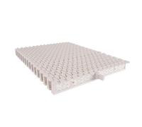 Swimming Pool Drain Grating Cover,Overflow Outlet for Above Ground Pools, Walkways, Balconies, and Showers - Spliceable Design