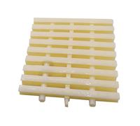 Swimming Pool Drain Overflow Grate - 4pcs Plastic Floor Drain Covers, 30x100CM Splicable Gutters for Bathroom Water Drainage, Durable & Waterproof, Easy Installation
