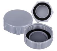 Swimming Pool Drain Valve Cover, 2PCS P6H1158 Drain Valve Cover For P01006, Replacement Drains Valve Cap, For Safe Pool Drainage(Grey)