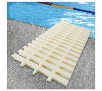 Swimming Pool Drainage Overflow Grate,Swimming Pool Drainage Overflow Grating,Activity Grating Cover Strip,ABS Plastic Swimming Pool Floor Drain Cover Suitable for Water Drainage (Color : 2