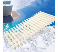 Swimming Pool Drainage Overflow Grating,Activity Grating Cover Strip,ABS Plastic Pool Floor Drain Cover for Indoor/Outdoor Outlet Drainage Bone-20x100CM/20pcs