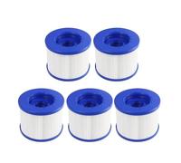 Swimming Pool Filter Twin Pack Replacement Hot Tube Water Wave Spa104mm PET+Non-Woven Fabric Compatible With Clever Spa(5pcs)