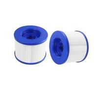 Swimming Pool Filter Twin Pack Replacement Hot Tube Water Wave Spa104mm PET+Non-Woven Fabric Compatible With Clever Spa(2pcs)