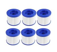 Swimming Pool Filter Twin Pack Replacement Hot Tube Water Wave Spa104mm PET+Non-Woven Fabric Compatible With Clever Spa(6pcs)
