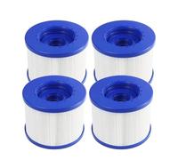 Swimming Pool Filter Twin Pack Replacement Hot Tube Water Wave Spa104mm PET+Non-Woven Fabric Compatible With Clever Spa(4pcs)