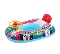Swimming Pool Flats,Inflatable PVC Steering Wheel Float Swimming Ring - Floating Seat Swim Ring | for Garden Beach Shower Bathtub Bathroom Kids Boys Girls Water Activities