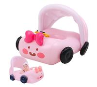 Swimming Pool Float Car - Water Game with Anti-UV Blind - Confy Floating Chair for Friends Colleagues - Fun Outdoor Swimming Pool Summer