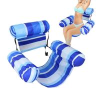 Swimming Pool Float Chair - PVC 76 x 40.5 x 60.9 cm | Inflatable Tanning Chair, Float for Pool Lounger | Relaxing Outdoor Chair On The Lake Beach On The River For Le Vacan