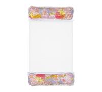 Swimming Pool Float, Summer Sun Lounger for Adults, Glitter Inflatable Pool Chair for Swimming Pool, Sunbathing Mat for Beach, Relaxing on the Lake, Recliner Chair Floating for Water