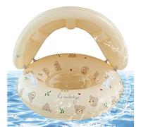 Swimming Pool Floats for - Swimming Float for Water Play Supplies with Adjustable Safety Seat, Inflatable Buoy with Smooth Edge, Portable Swimming Pool Float