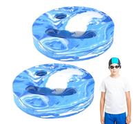 Swimming Pool Floats - Hand Float for Swim Training - Aquatic Floating Fitness Equipment with Handrail Holes Pool Accessories for Beginners Kids Teens Sports Summer Outdoors Party